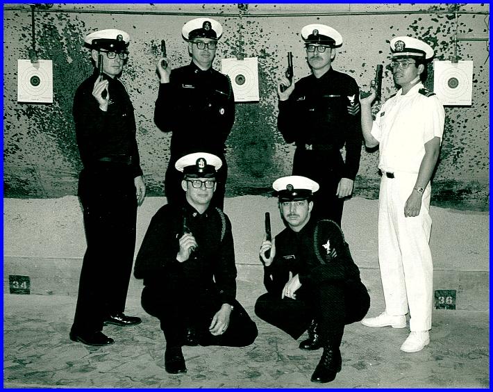 1977 Recruit Training Center Pistol Team 
Commanders Cup Champions 
Great Lakes Naval Base