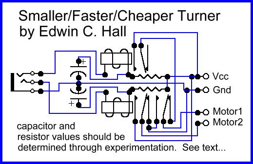 Smaller/Faster/Cheaper turner circuit diagram